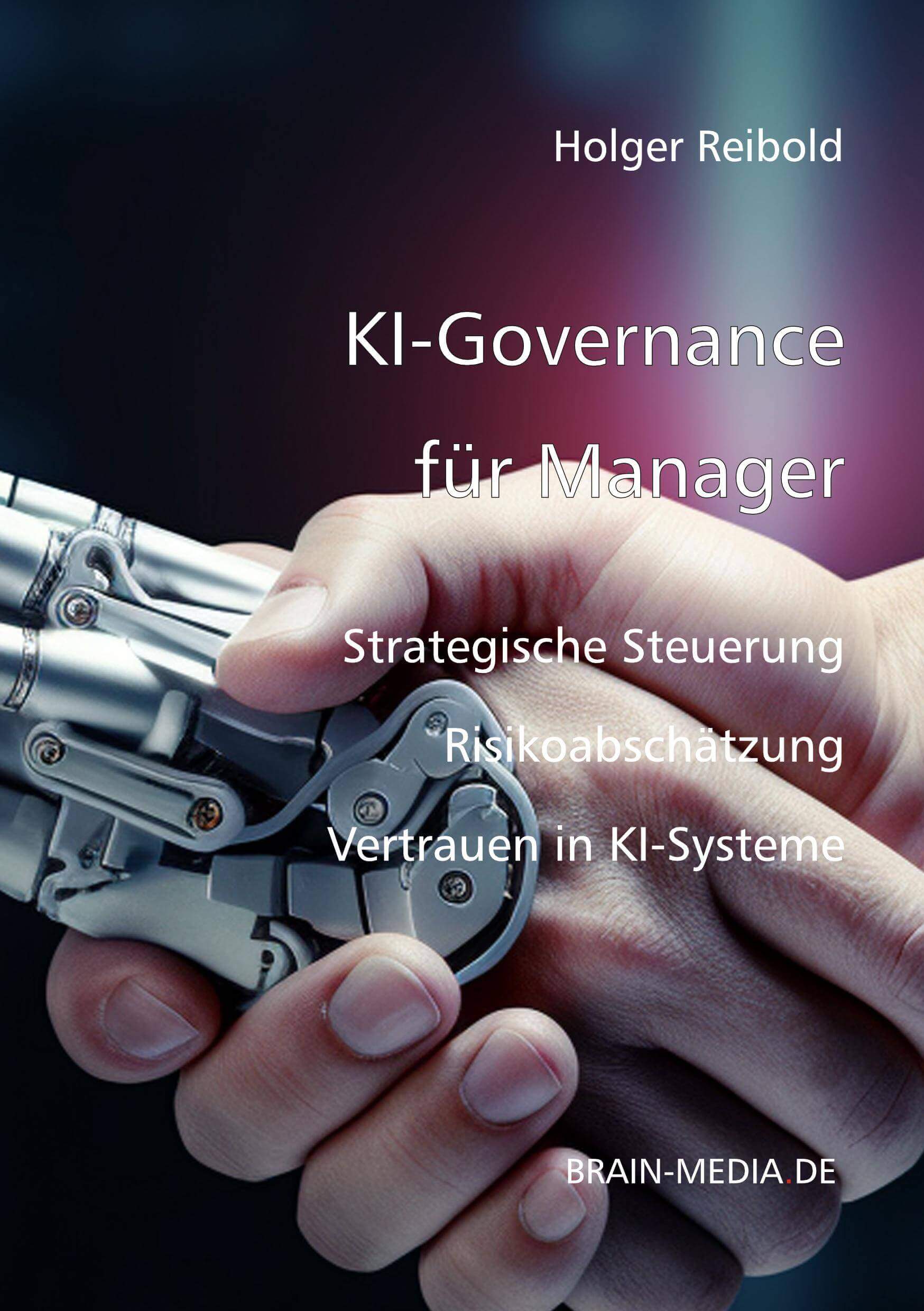 Buchcover KI-Governance für Manager
